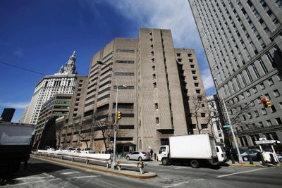 The Metropolitan Correctional Center is shown in New York. Bernard Madoff moved in Thursday. He’d previously been confined to his $7 million penthouse apartment. (Associated Press / The Spokesman-Review)