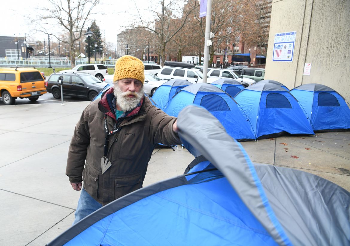 Activists Behind ‘Camp Hope’ To Continue Protest In Downtown Spokane ...