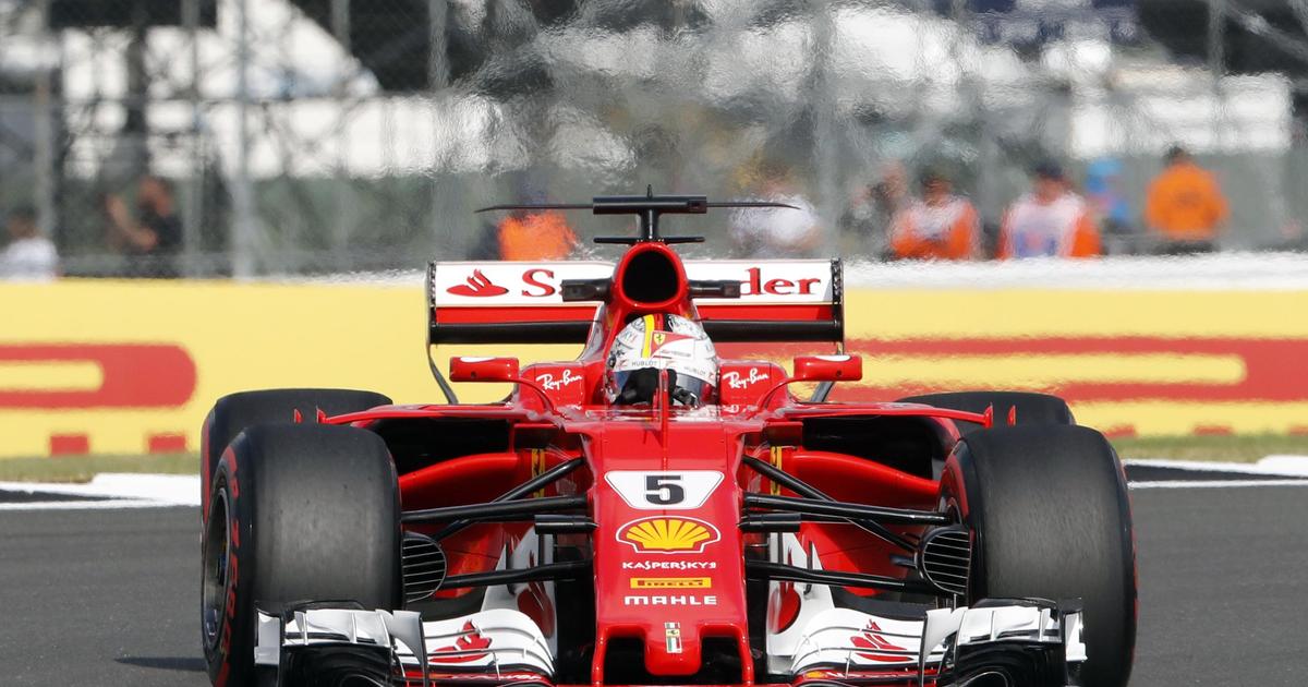 Sebastian Vettel tests new shield on car to protect Formula 1 drivers ...
