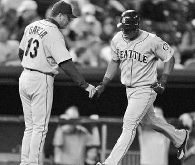 
The Seattle Mariners want to see Adrian Beltre in his home-run trot more consistently in 2007 than they did in 2006. 
 (Associated Press / The Spokesman-Review)