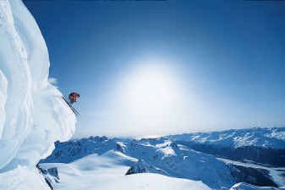 
Dan Treadway finds some alone time in Cordova, Alaska, while filming Warren Miller's latest movie, 