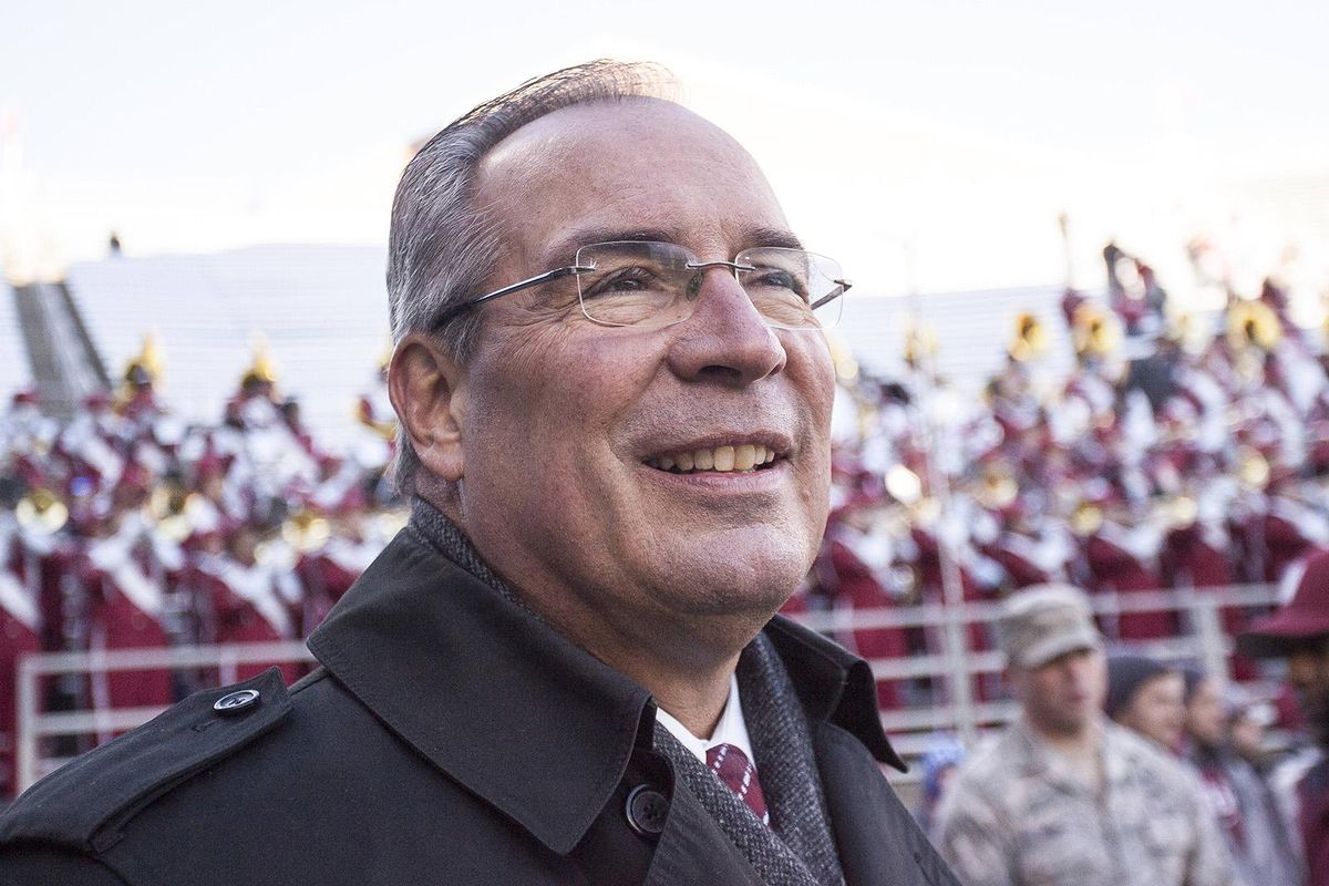 Bill Moos, who served as Washington State athletic director since 2010, was named new AD at Nebraska. (File / AP)