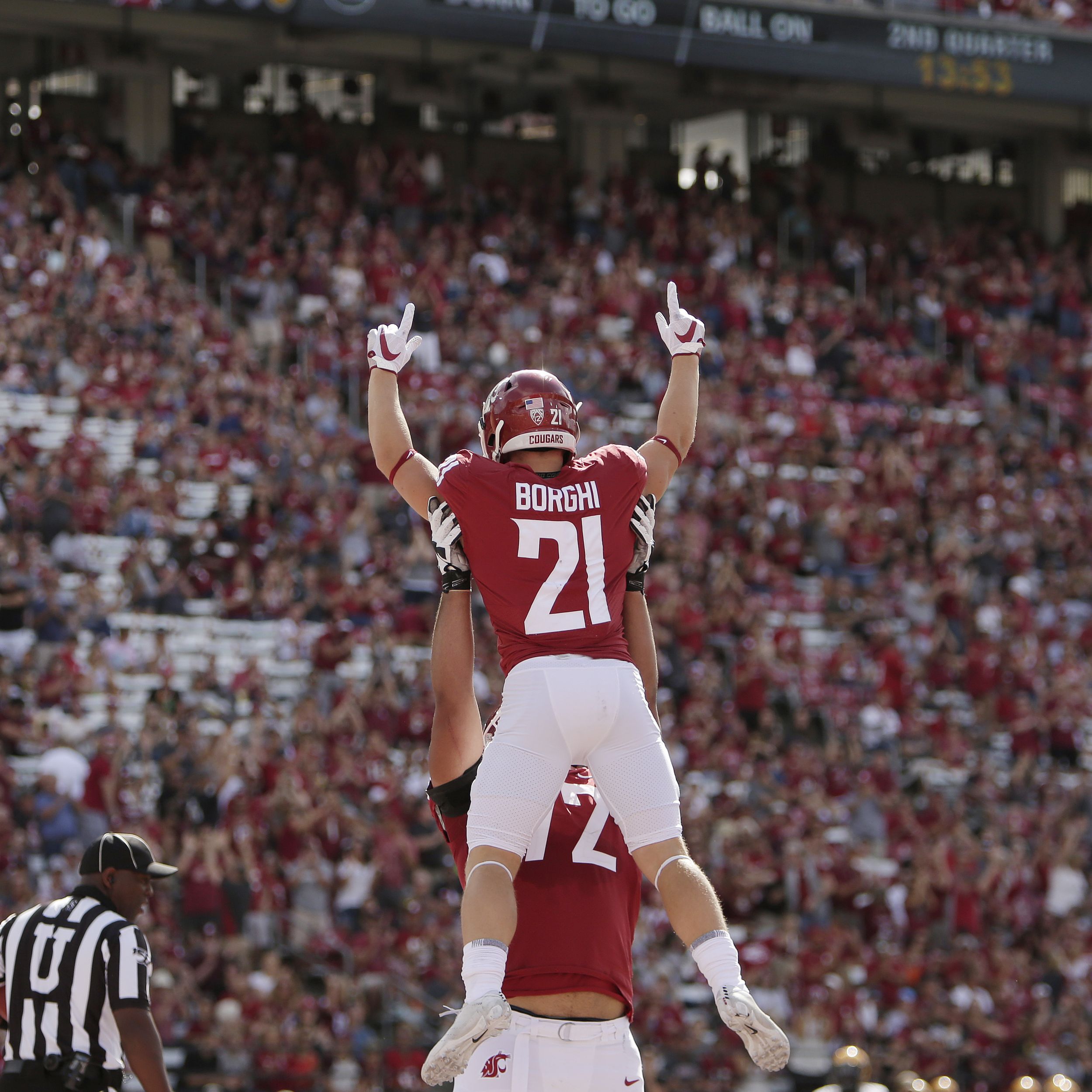 Max Borghi and Abraham Lucas Named to Preseason Pac-12 First Team