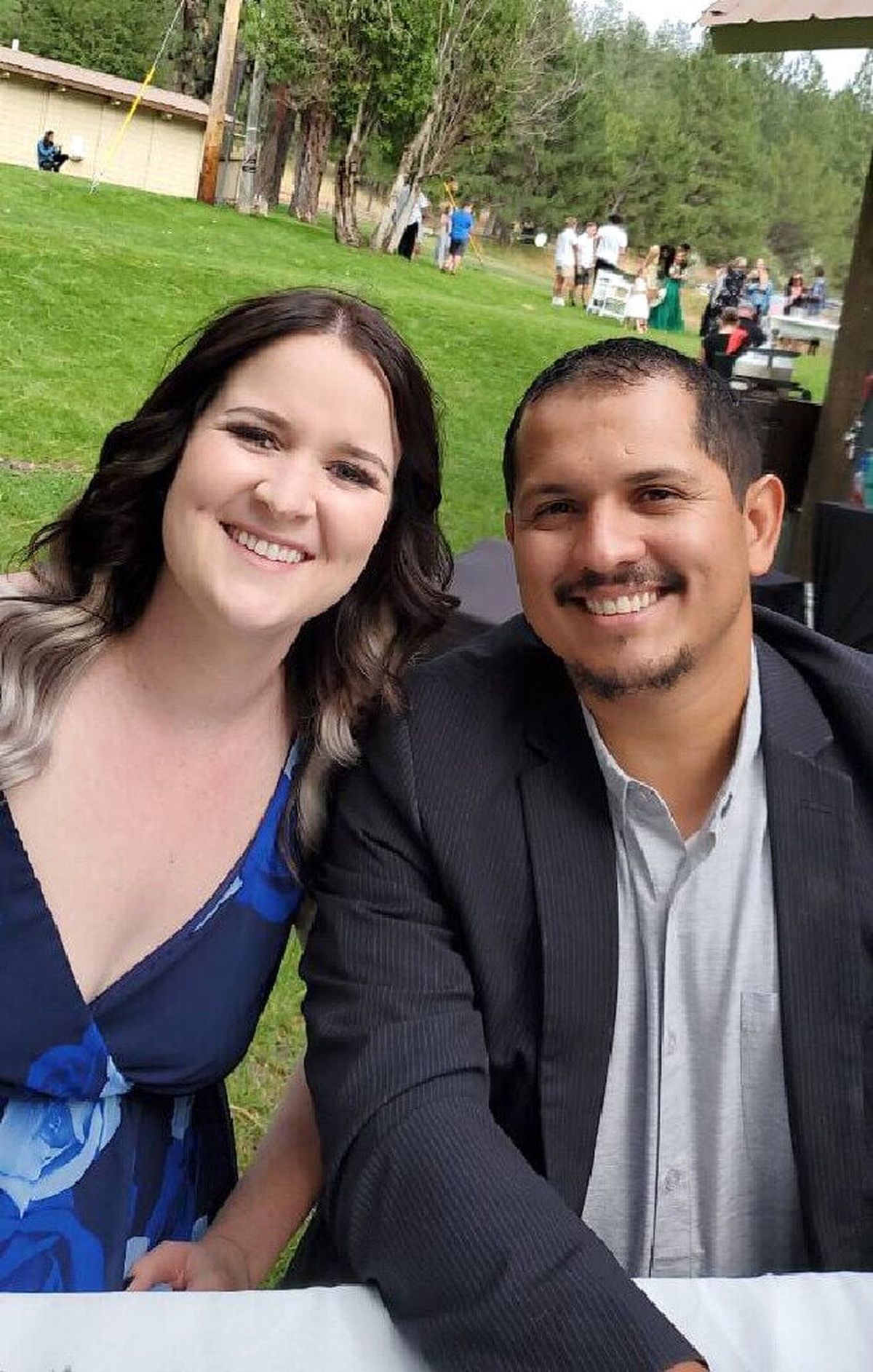 Kendall and Martin Diaz pose in this undated photo. Martin Diaz, 35, of Spokane, was arrested last week by the U.S. Border Patrol. (Courtesy of Kendall Diaz)
