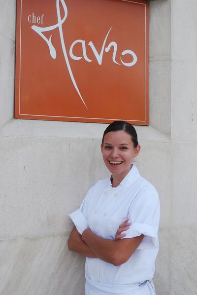 Lynelle Pflueger, Spokane native and former pastry chef at Sante Restaurant and Charcuterie, is up for the people's best new pastry chef in a competition sponsored by Food and Wine magazine. (Courtesy of Lynette Pflueger.)