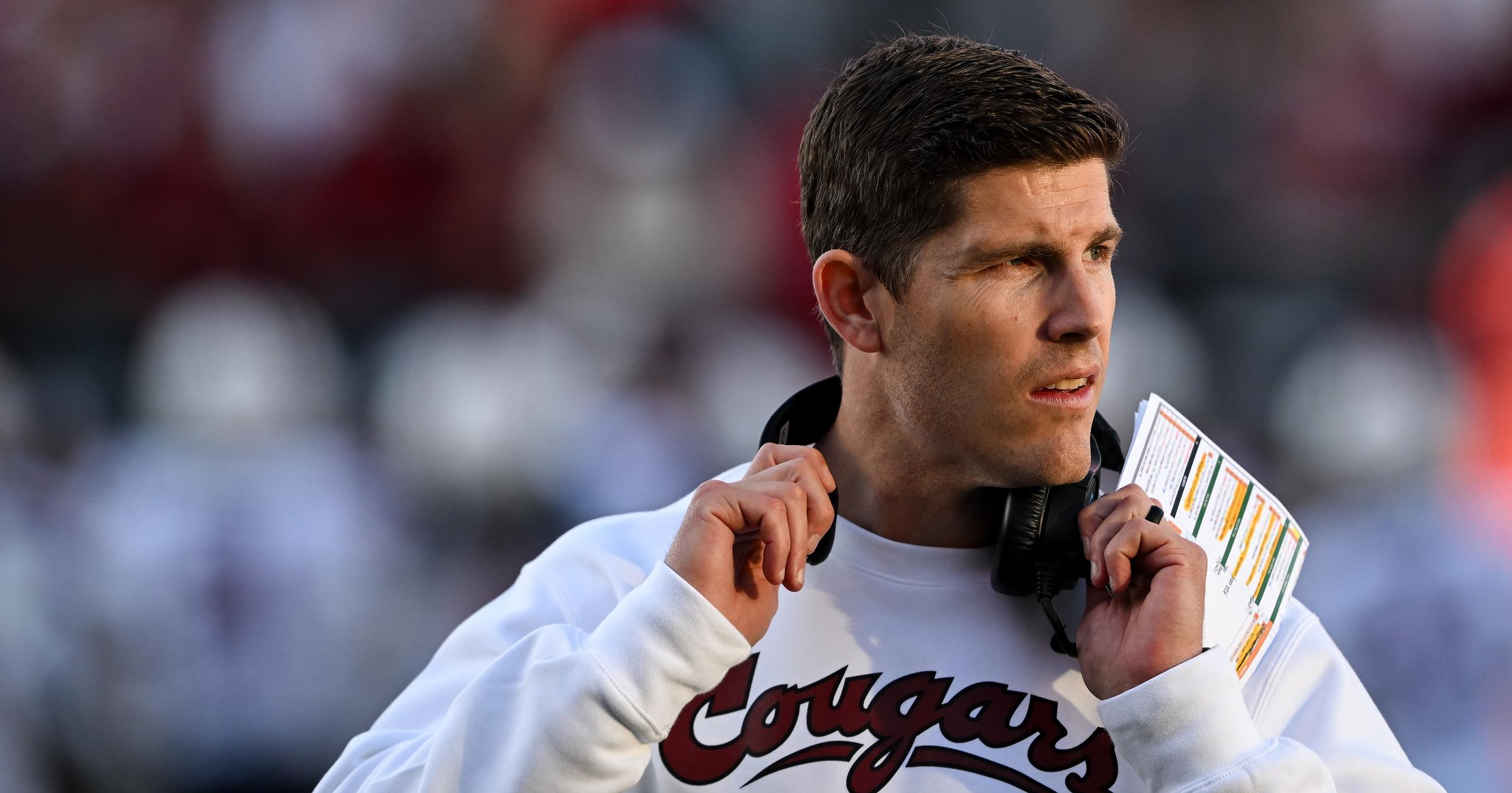 Moore takes over WSU playcalls, promises QB competition this week