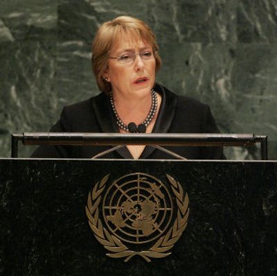 
Bachelet
 (The Spokesman-Review)