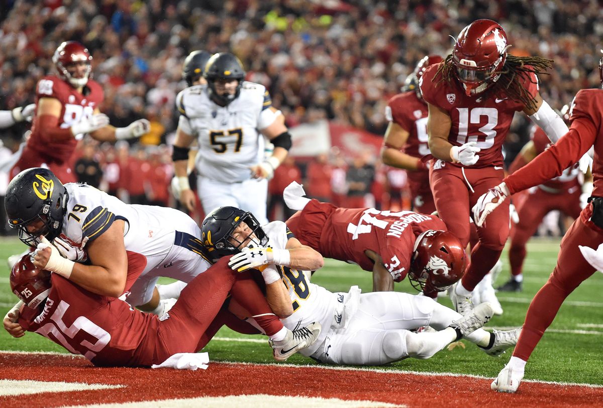 Washington State vs. California (Nov. 3) Nov. 3, 2018 The Spokesman