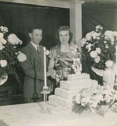 
Walt Schillinger and his wife, Donna, were married in 1949.
 (Courtesy of family / The Spokesman-Review)