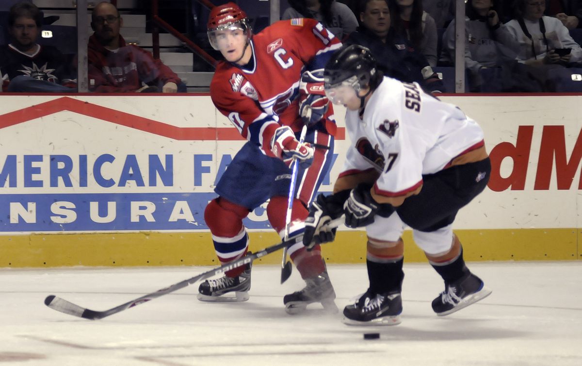 Justin McCrae has earned the respect of his Spokane Chiefs teammates. (Christopher Anderson / The Spokesman-Review)