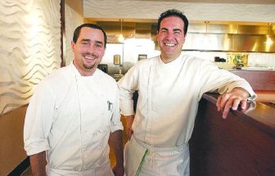 
Steven Brower, right, with chef Charlie Connor, has opened Mojo at 328 N. Sullivan Road. 
 (J. BART RAYNIAK / The Spokesman-Review)