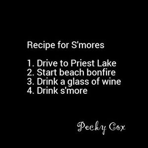 Alternative recipe for a popular camping treat.... s'mores.