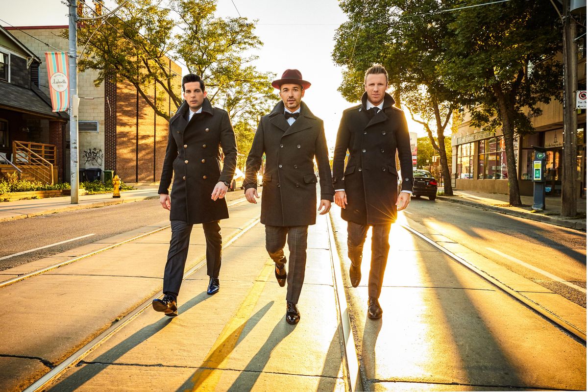 Clifton Murray, Victor Micallef and Fraser Walters of the Tenors headline the Bing Crosby Theater on Saturday night. (Paul Wright)