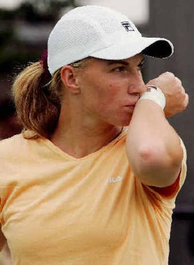 
Svetlana Kuznetsova reportedly tested positive for the banned stimulant ephedrine during a charity event. 
 (Associated Press / The Spokesman-Review)