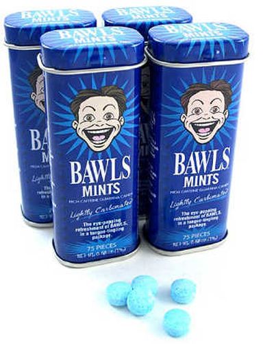 
Bawls Mints are one of the many products containing caffeine.
 (The Spokesman-Review)