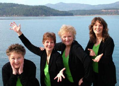 
Jazz n' More is made up of, from left, Phyllis Albee, Jolyn Wood, Dee Pearson and Laura Lambert. 
 (Photo courtesy of Debbie Edmiston / The Spokesman-Review)