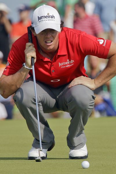 Rory McIlroy turned the PGA Championship into his playground by topping the field by eight strokes. (Associated Press)