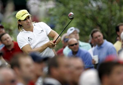 Camilo Villegas shot a 2-under 68 in the final round to win the BMW Championship by two shots. (Associated Press / The Spokesman-Review)