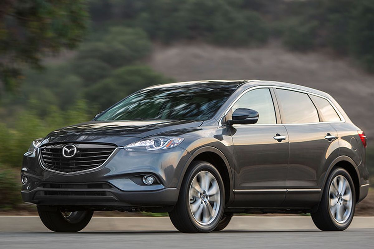 The CX-9 ($31,865, including transportation) carries up to seven in a modern and comfortable cabin. Flexible seating arrangements allow easy mix-and-matching of passengers and gear. And, even though most CX-9s are destined for urban duty, the rig is strong enough to cross tall mountains and pass slow traffic. (Mazda)