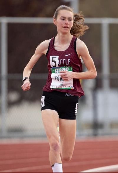 West Valley grad Annika Esvelt took a fourth place and a 10th in distance running at the NCAA Division II Track and Field Championships.  (Courtesy Seattle Pacific Athletics)