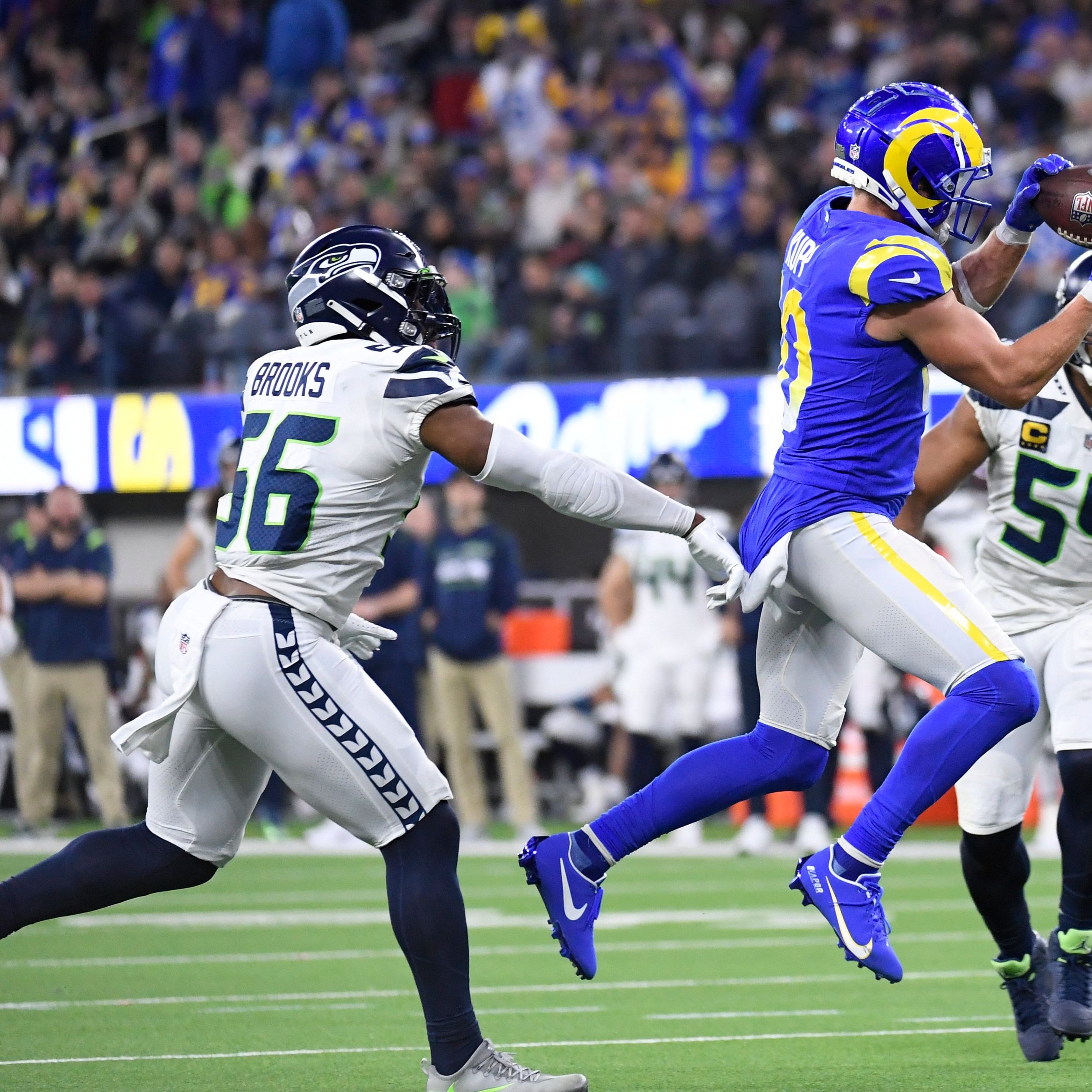 Cooper Kupp's 2 TD catches carry Rams past Seahawks 20-10