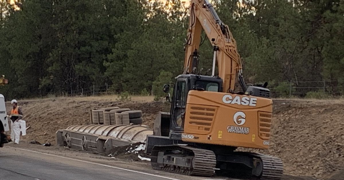 I 90 Closed In Western Spokane County Due To Chemical Spill In Crash i-90-closed-in-western-spokane-county-due-to-chemical-spill-in-crash