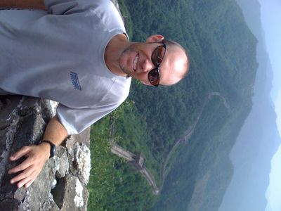 Ty Brown during one of his trips to China. He hopes to take a small group of 16- to 20-year-olds to China in the summer of 2015. (Courtesy of Ty Brown)