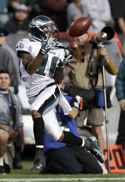 This past season was wide receiver DeSean Jackson’s best in six pro years. (Associated Press)