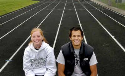 
The Idaho Spokesman-Review Athletes of the Year for 2004-05 are seniors Breanna Sande of Lake City High School and Blake Mahler of Sandpoint High School. 
 (Kathy Plonka / The Spokesman-Review)