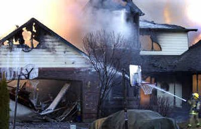 Flames Destroy Familys Dream House The Spokesman-review