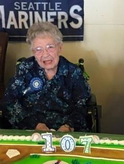 Isabel Inglis Becker Moore turns 108 years old on Tuesday, Sept. 13, 2016. (Courtesy photo)
