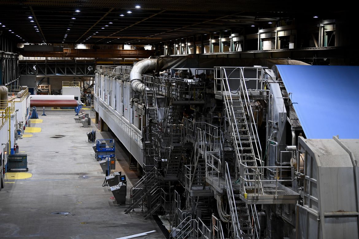 Ponderay Newsprint Company mill Jan. 4, 2021 The SpokesmanReview