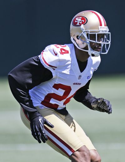 49ers’ Nnamdi Asomugha is searching for form he displayed with Oakland. (Associated Press)