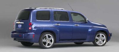 
 Because it has a flat floor, the HHR is officially considered a truck, but it's built on the same platform as the subcompact, front-drive Cobalt sedan and its ride and handling package is decidedly car-like. 
 (The Spokesman-Review)