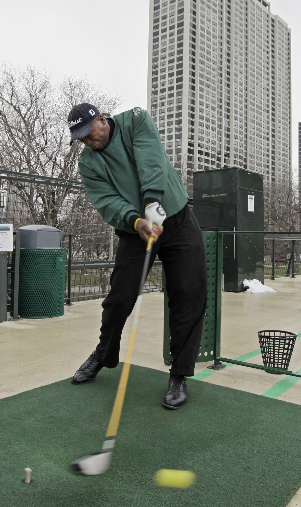 Worley practices for one last run at the pros, this time on the Champions Tour. (Associated Press / The Spokesman-Review)