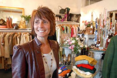 
Andra Uecke has opened Hippie Kat, a vintage clothing store in downtown Coeur d'Alene. 
 (Jesse Tinsley / The Spokesman-Review)