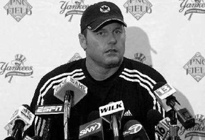 
New York Yankees' Roger Clemens will make pinstripe return Monday. 
 (Associated Press / The Spokesman-Review)