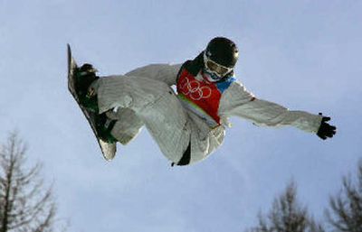 
Shaun White, a gold medalist in the men's halfpipe competition, is one of the few Americans who have met expectations. 
 (Associated Press / The Spokesman-Review)