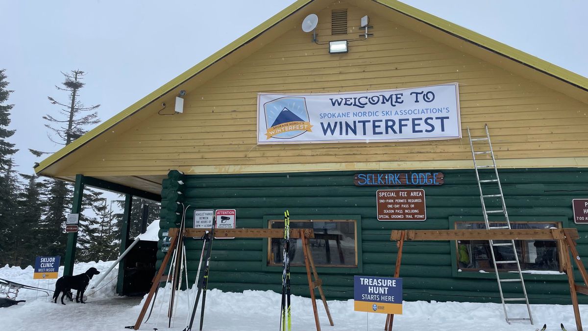 Spokane Nordic Ski Association hosted Winterfest after the event was pushed a week due to dangerously cold temperatures and windchills.  (Alexandra Duggan / The Spokesman-Review)