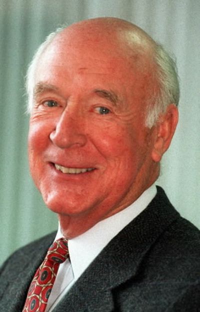 Cecil Andrus, in Coeur d'Alene in 1996 (SR / Craig Buck)