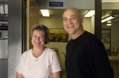 
Debbie Davis is the new principal and John Myers is the new assistant principal at Post Falls Middle School.  
 (Jesse Tinsley / The Spokesman-Review)