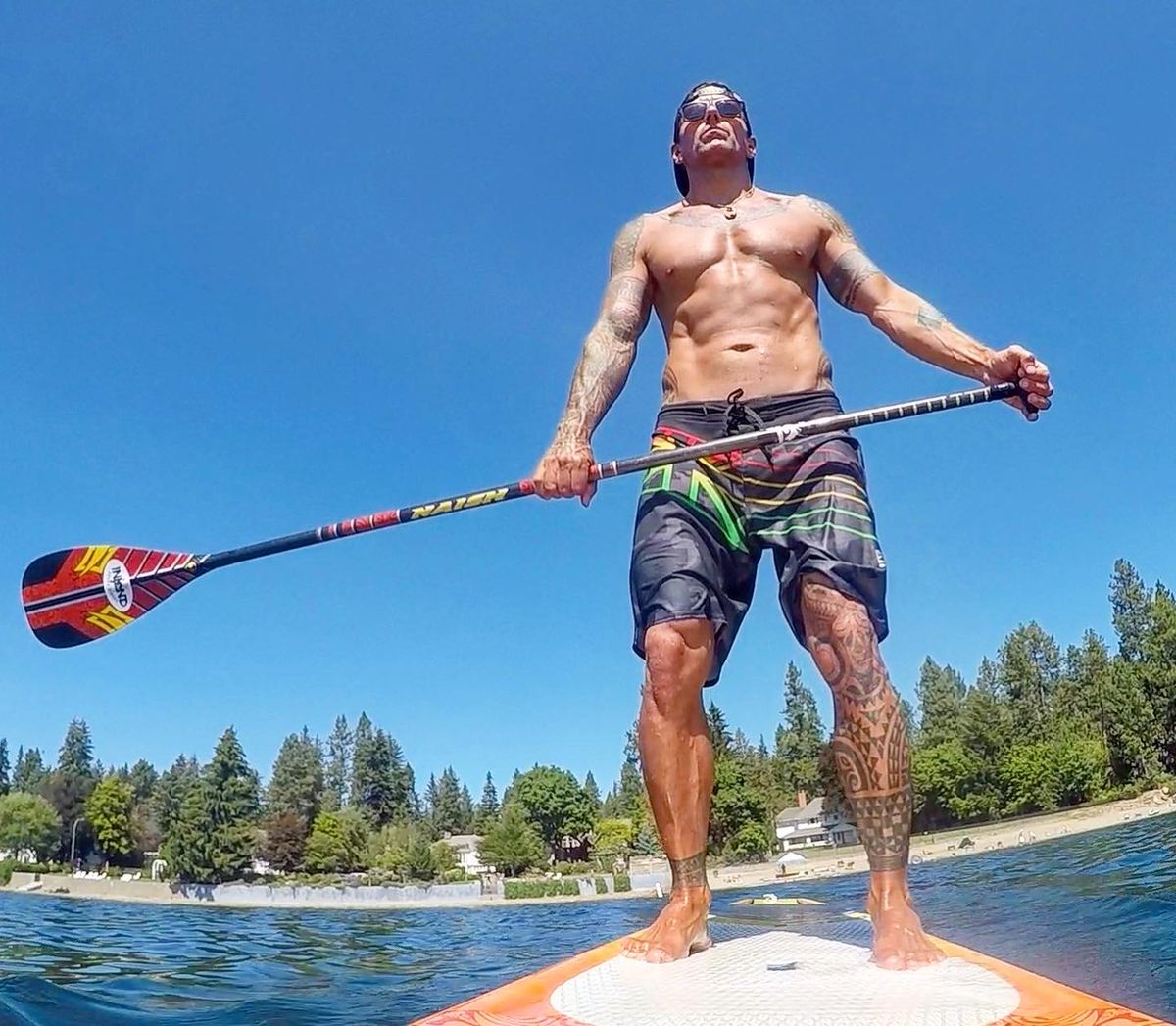 Jason Hershey has brought the SUP skills he learned nearly 25 years ago with the pioneers of the sport from Hawaii to Lake Pend Oreille.  (Courtesy)