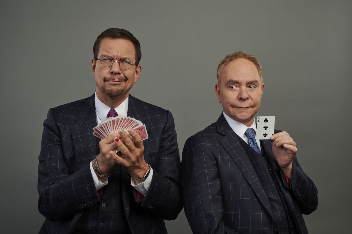 Longtime Las Vegas headliners Penn & Teller are at Northern Quest Resort & Casino on Friday evening.  (Francis George)