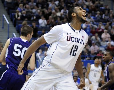 Andre Drummond, at the age of 19, has a combination of size, speed and agility that makes him an intriguing NBA draft prospect. (Associated Press)