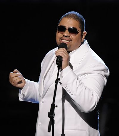 Rapper Heavy D, born Dwight Arrington Myers, performs at the 51st Annual Grammy Awards in Los Angeles on Feb. 8, 2009. A representative confirmed Tuesday that the singer and former leader of Heavy D & the Boyz died. He was 44. (Mark J. Terrill / Associated Press)