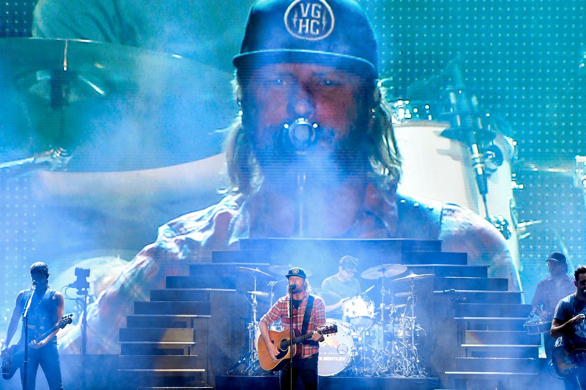 Dierks Bentley performs on Friday, July 30, 2021, at Northern Quest Resort & Casino. (Tyler Tjomsland/The Spokesman-Review)