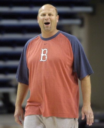 Kelly Graves’ voice pitches his Zags women’s program across the nation.  (File / The Spokesman-Review)