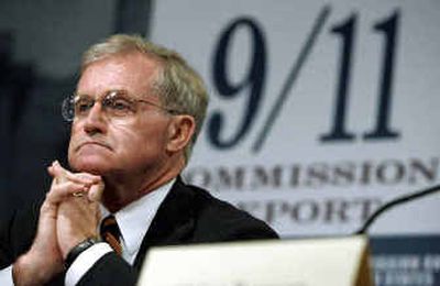 
John Gannon, a National Security Medal awardee, attends a panel meeting of the 9/11 Public Discourse Project, the nonprofit successor organization to the 9/11 Commission, on Monday in Washington, D.C.  
 (Associated Press / The Spokesman-Review)