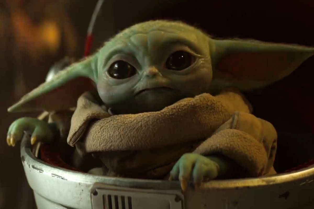 The “child” known as “Baby Yoda” to fans returns in Season 2 of “The Mandalorian.”  (Disney+)