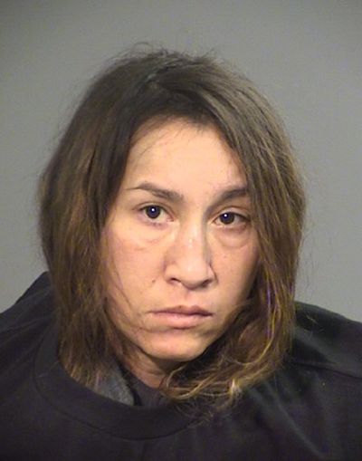 This undated photo provided by the Jackson County Sheriff's office shows Diane Wilcox. The Medford, Ore., woman was arrested Tuesday, Feb. 13, 2018, on suspicion of drunken driving after authorities say she struck garbage cans and drove into a ditch during a Taco Bell run. (Uncredited / Associated Press)